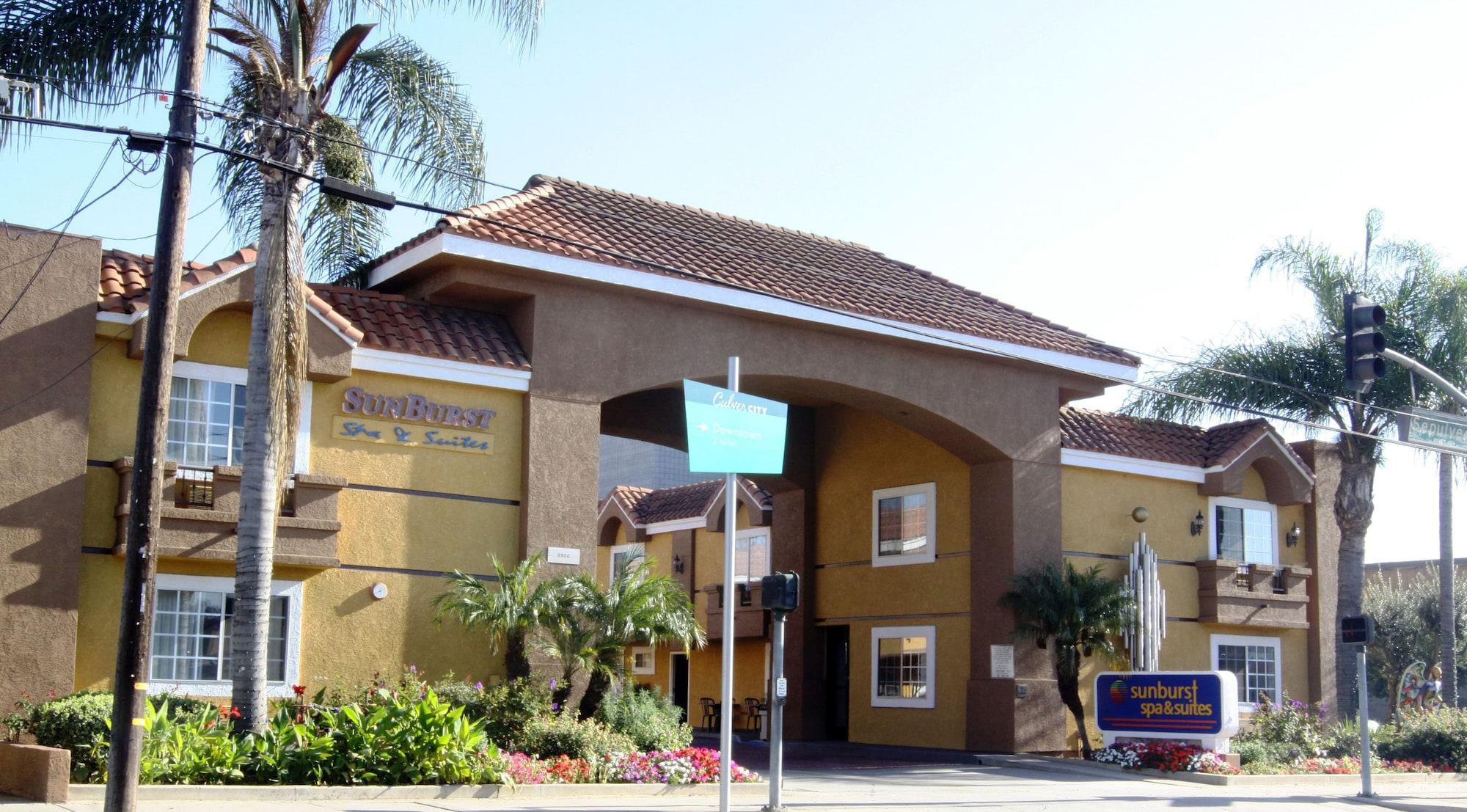 Sunburst Spa & Suites Motel Los Angeles Exteriör bild