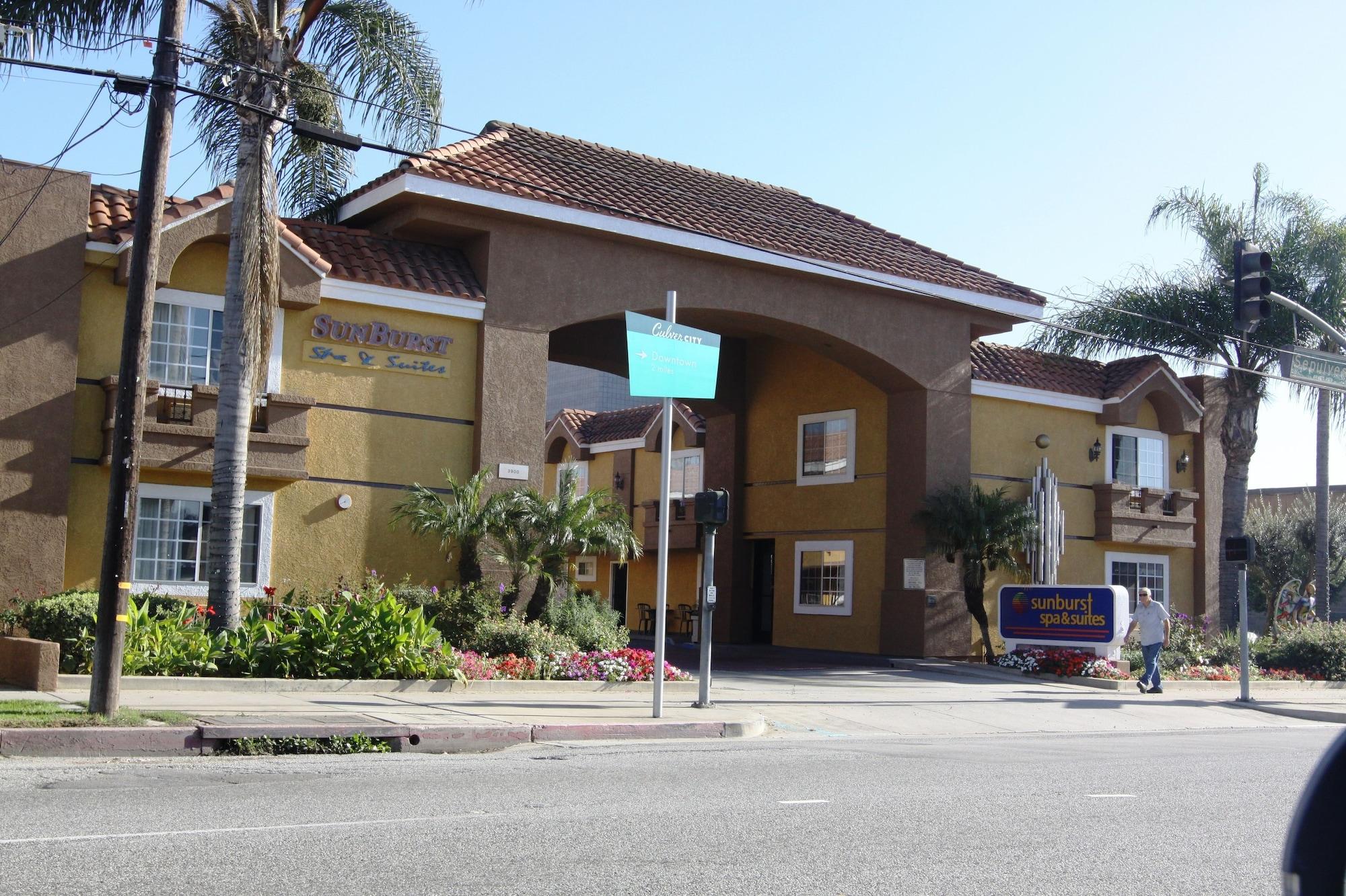 Sunburst Spa & Suites Motel Los Angeles Exteriör bild