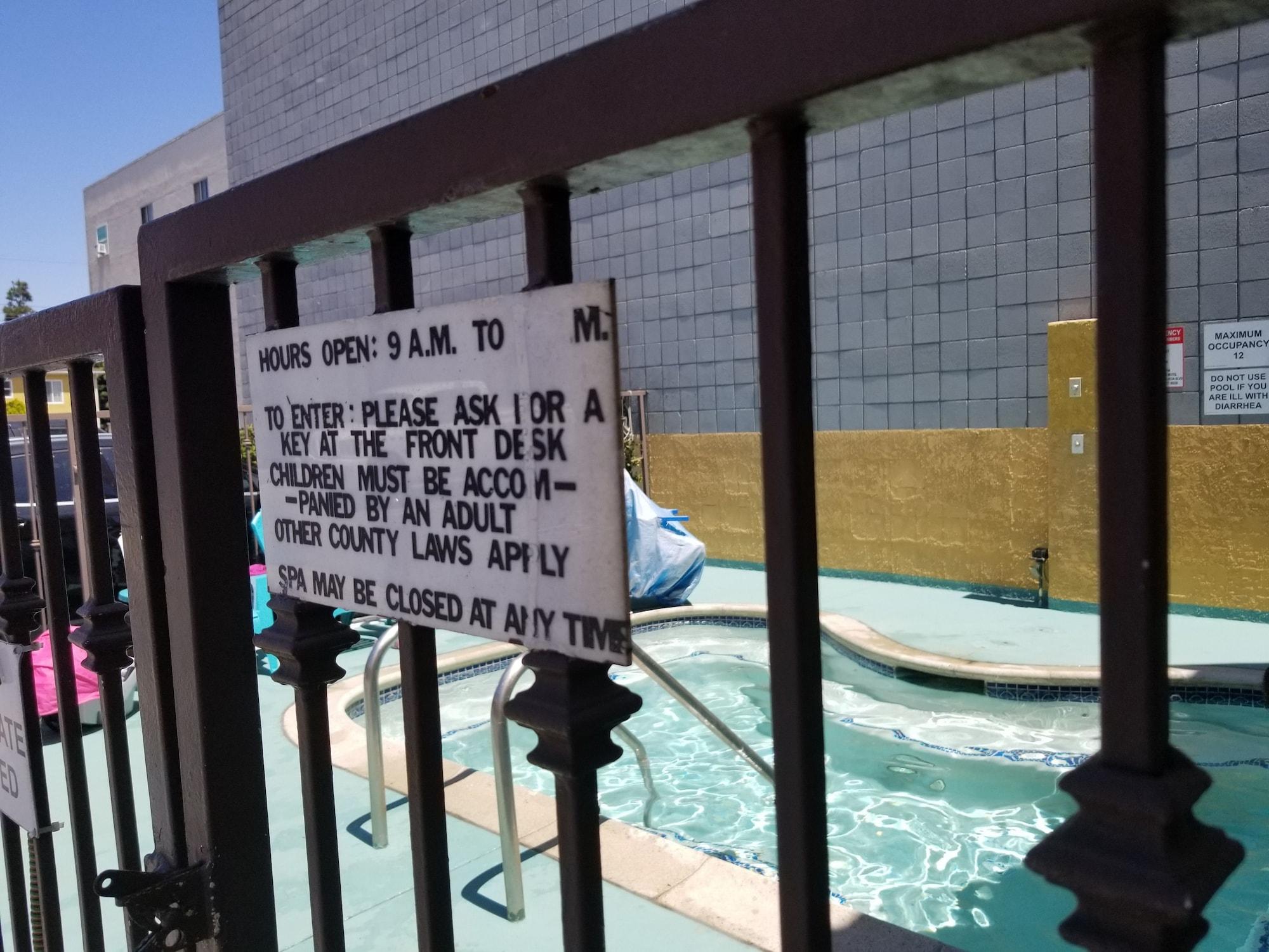 Sunburst Spa & Suites Motel Los Angeles Exteriör bild
